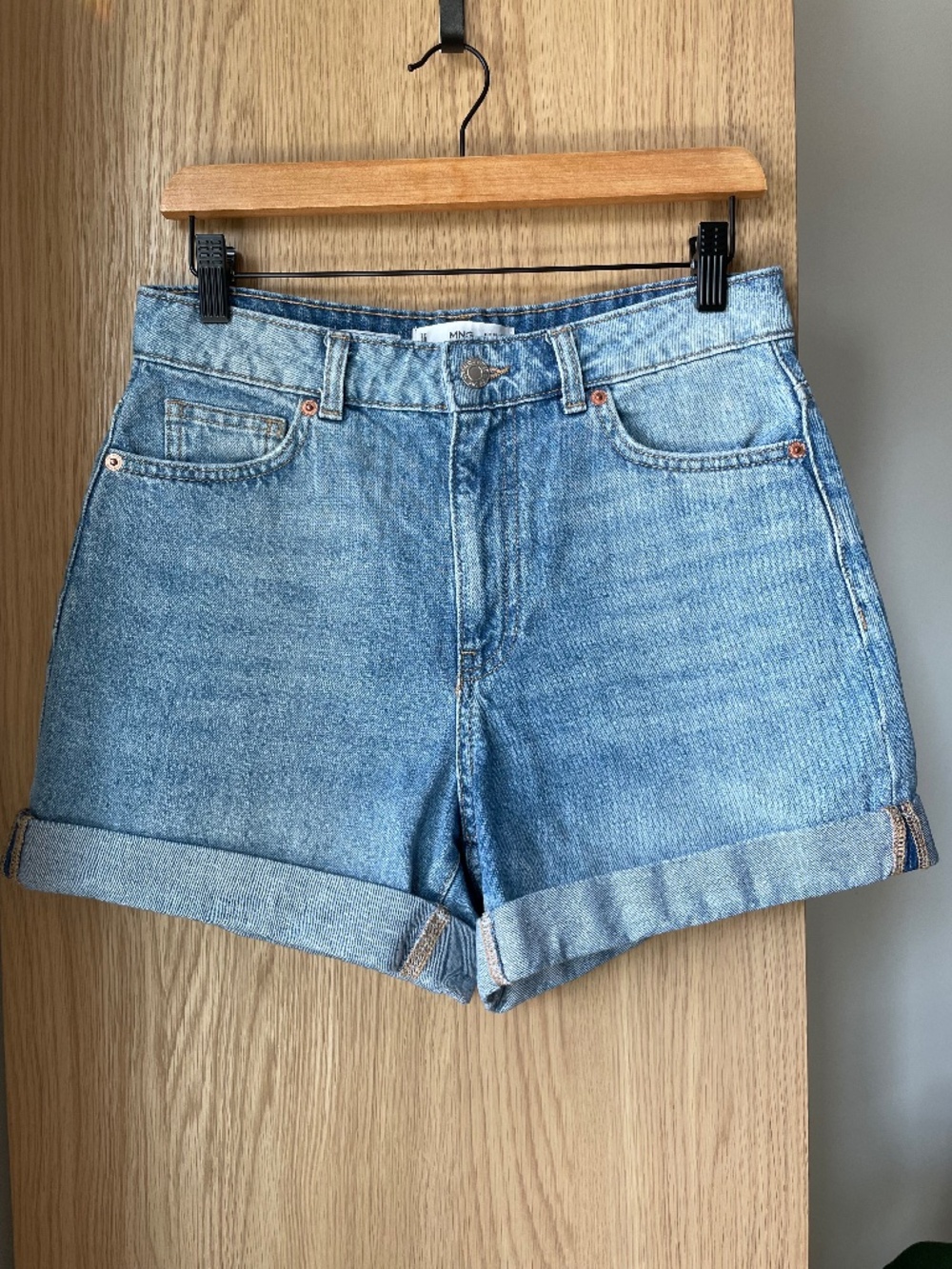 Mango 80s Mom Jean Shorts - Size 6